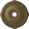 Ekena Millwork Heaton Ceiling Medallion (Canopies up to 6 1/2"), 27 1/2"OD x 3 7/8"ID x 2 1/4"P, Mississippi Mud CM27HEMMF - alternate 1
